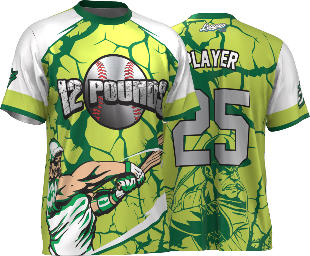 12 pounds Official Jersey