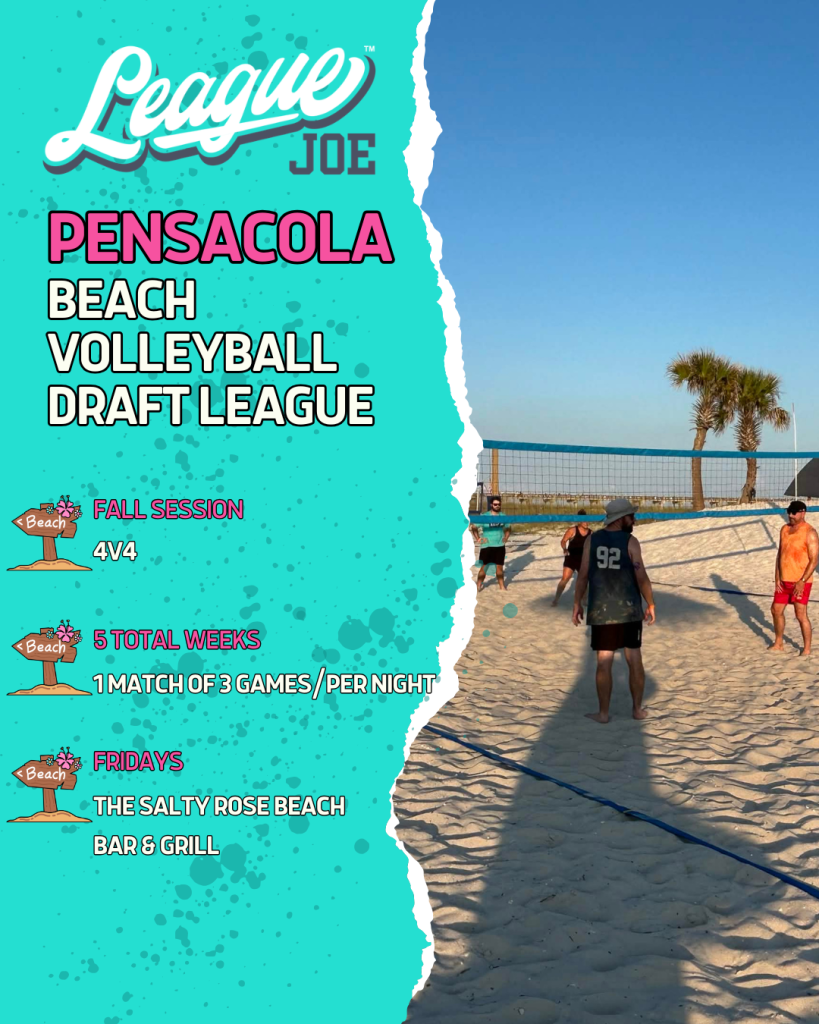 Pensacola Beach Volleyball Logo