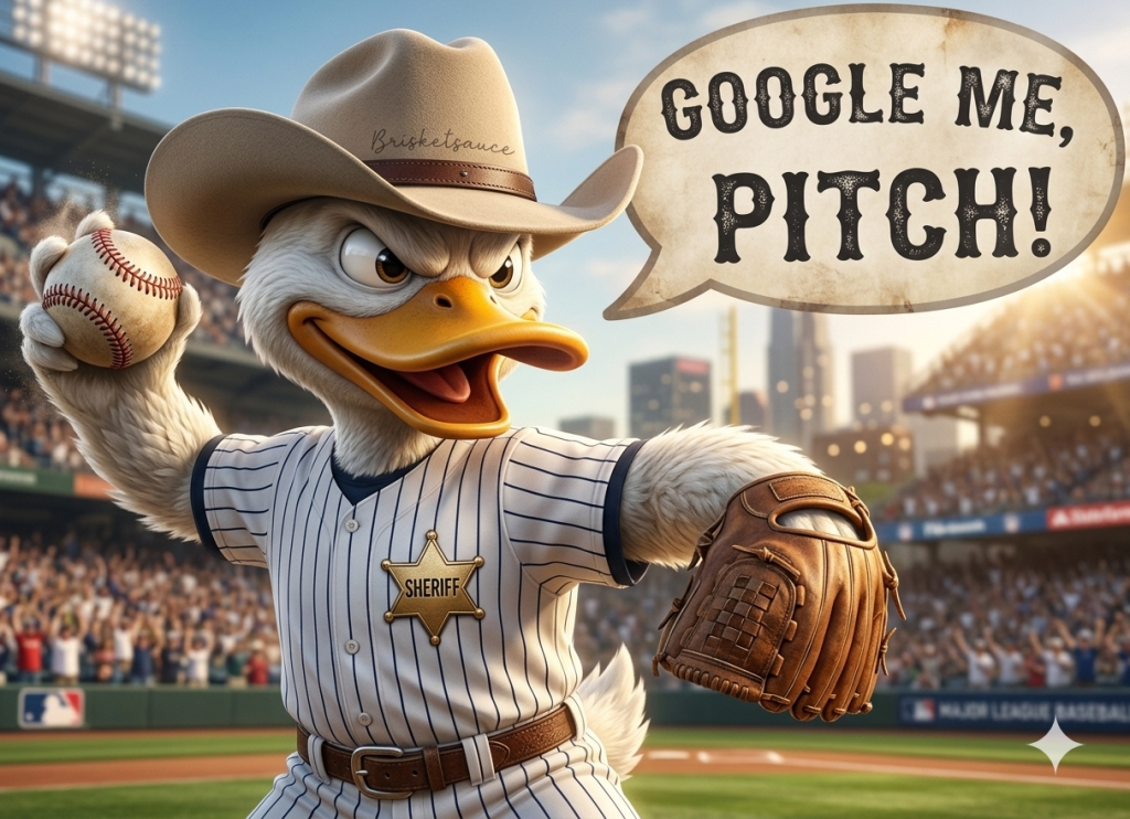 Logo for GOOGLE ME, PITCH!