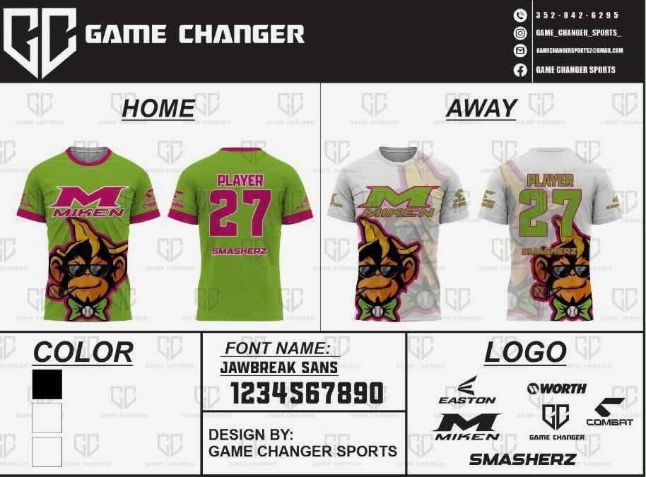 Re-Touch please Official Away Jersey