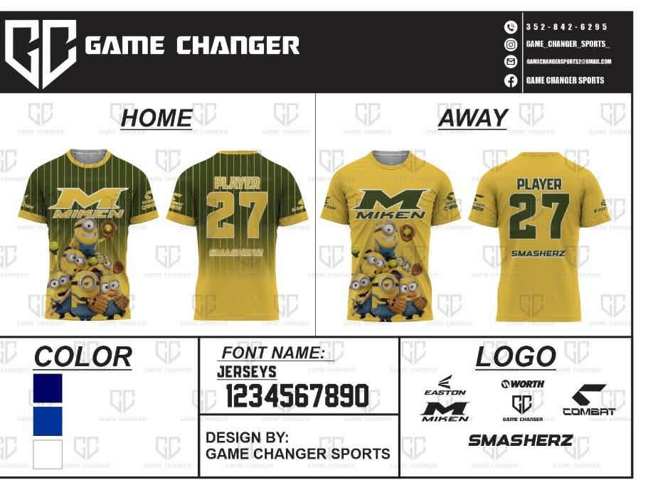 Miken Minions Official Jersey