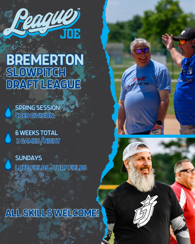Bremerton Slowpitch Softball Draft Logo